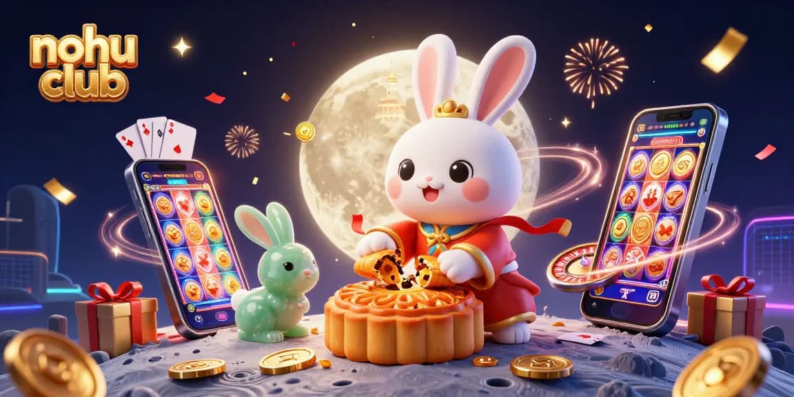 Nohu club players enjoy vibrant slots and jackpots while celebrating Chinese traditions during a lunar festival.