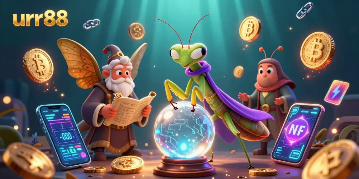 Experience thrilling gameplay and rewards at urr88 with vibrant casino elements and a mystical vibe.