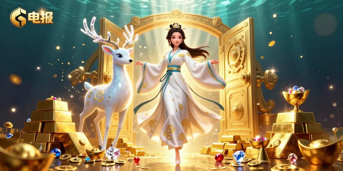 融入电报生动的赌场宇宙，体验虚拟宝藏和令人惊叹的角色，沉浸在场景中。