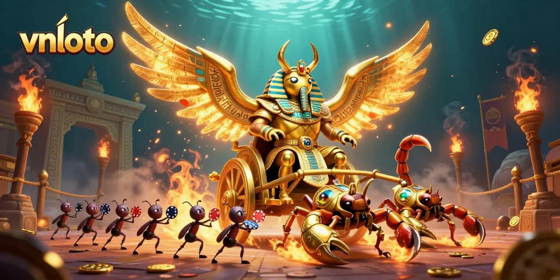 Experience exciting gameplay at vnloto with vibrant characters and dynamic casino elements.