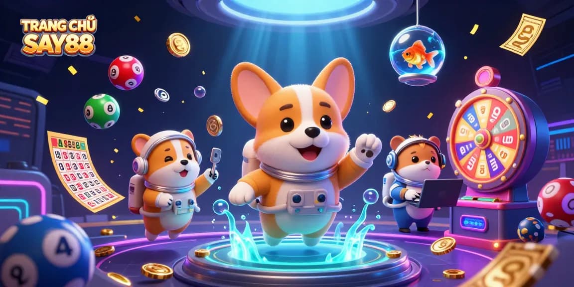 Engage with TRANG CHỦ SAY88 to win big in this space-themed casino adventure!