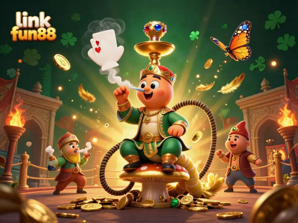 Experience stunning gameplay with link fun88 in this vibrant 3D illustration showcasing an extraordinary casino atmosphere.