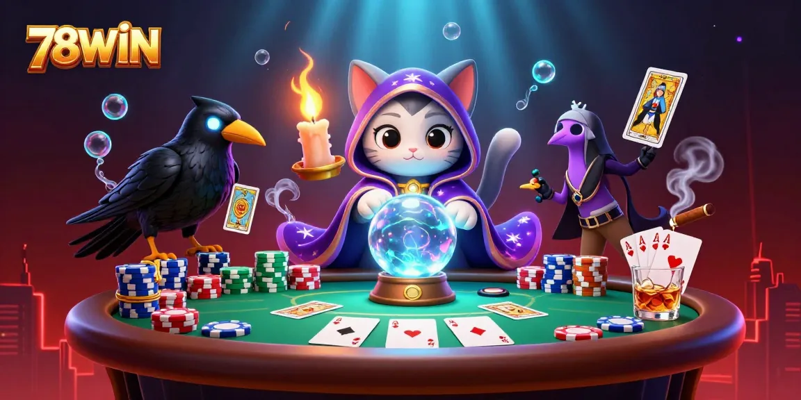 Experience thrilling wins at 78WIN with a vivid illustration of fortune and strategy.
