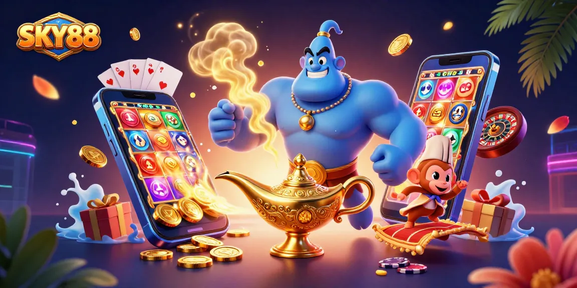 SKY88 invites players to engage in thrilling casino adventures with vibrant visuals.