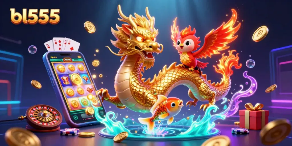 Experience thrilling gaming action at bl555 with dynamic casino elements and vivid characters.