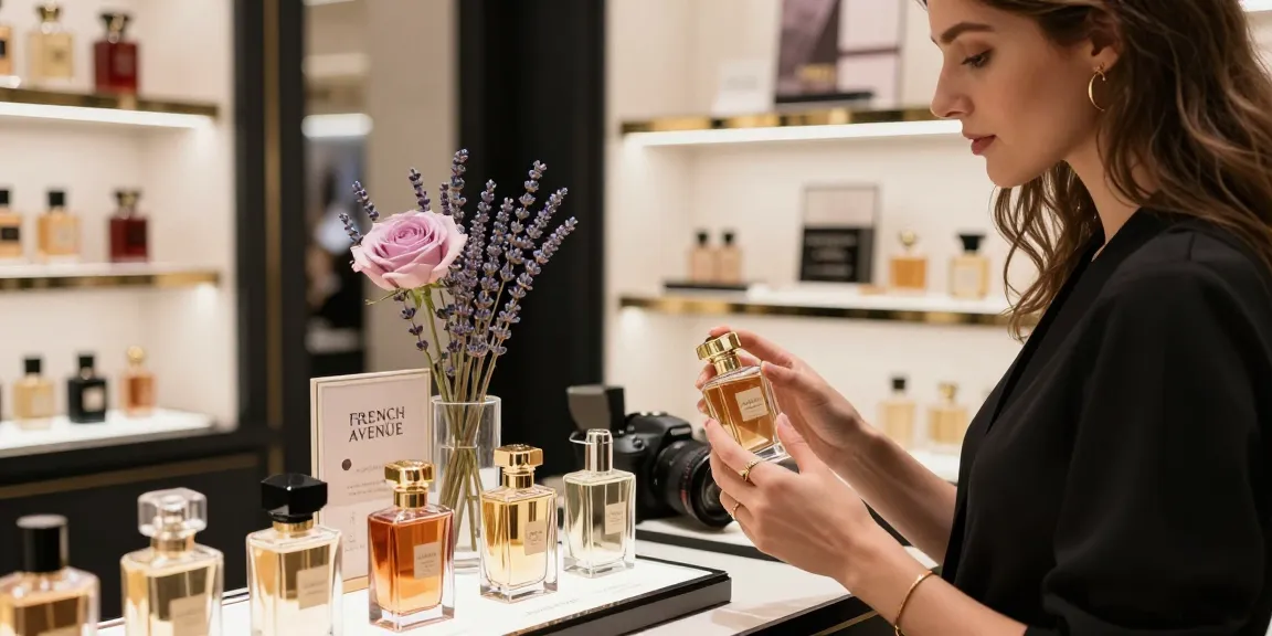 Ontdek de luxe van French Avenue parfum in een stijlvolle boetiek.